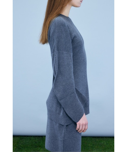 ENFOLD（エンフォルド）の「フィットフレアプルオーバー（ニット