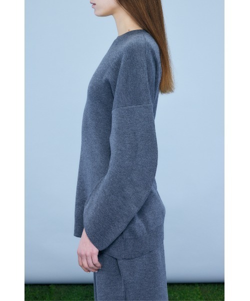 ENFOLD（エンフォルド）の「フィットフレアプルオーバー（ニット