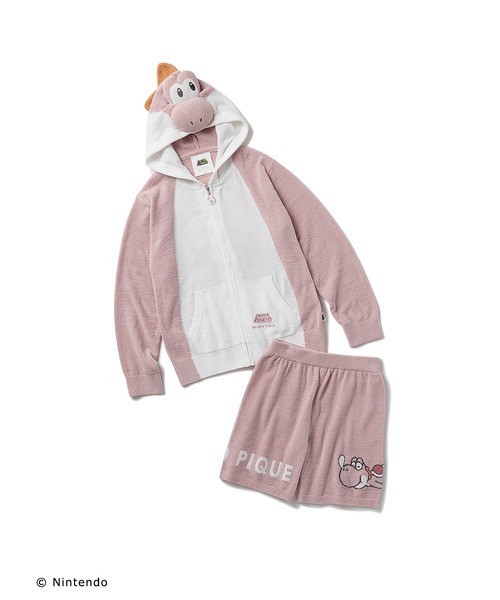 残り1 ジェラートピケ キッズ S ヨッシー パジャマ ジェラピケ