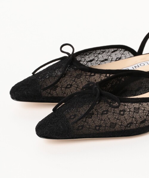 セール】NEBULONI E. / レース リボン ミュール（その他シューズ