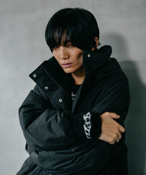 セール】【撥水加工付き】エアサーマル2WAYショートコート 523888