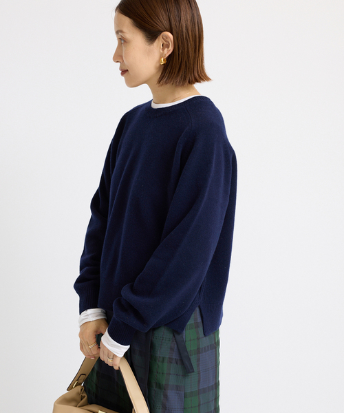 IENA（イエナ）の「SUPER180クルーネックプルオーバー（ニット