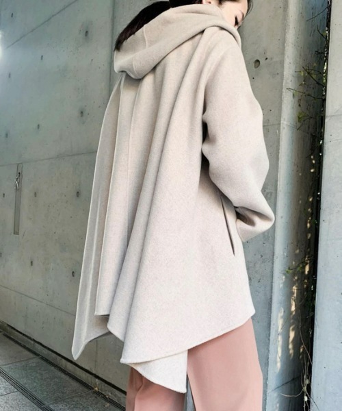 styling/（スタイリング）の「リバーフードコート（ポンチョ）」 - WEAR