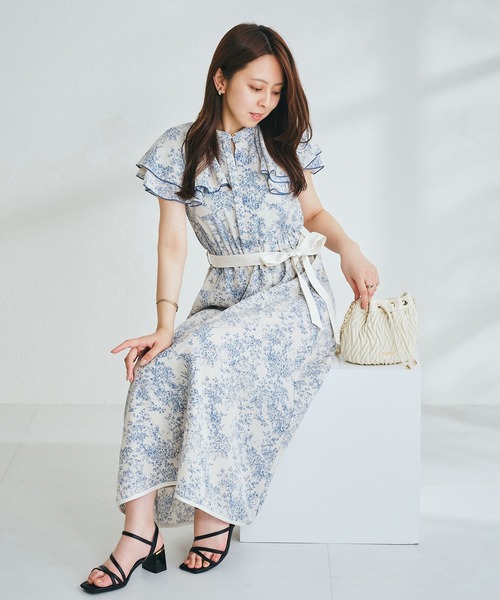 セール】トワルドゥジュイワンピース/MM327402（ワンピース）｜MISCH
