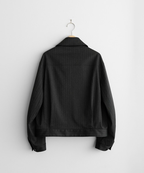 TECH WOOL GABARDINE ZIP BLOUSON【SET-UP】（ブルゾン）｜WYM LIDNM