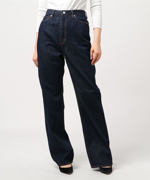 CLANE（クラネ）の「SECOND WIDE DENIM P/T（デニムパンツ）」 - WEAR