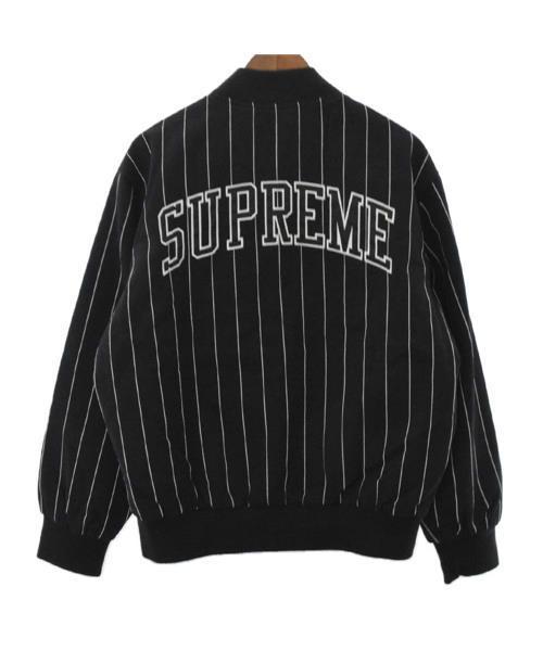 ブランド古着】ストライプ最高プリントジャケット（ブルゾン