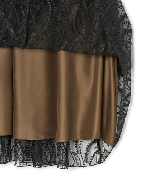 ANAYI（アナイ）の「ラメチュールギャザー スカート（スカート）」 - WEAR