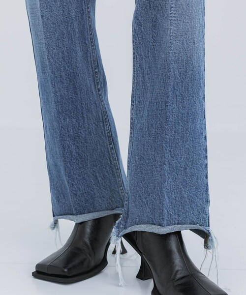 INSCRIRE/アンスクリア】002 Flare Denim（デニムパンツ）｜INSCRIRE