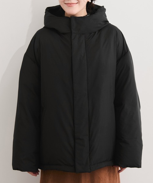 セール】コクーンダウンブルゾン（ダウンジャケット/コート）｜LE