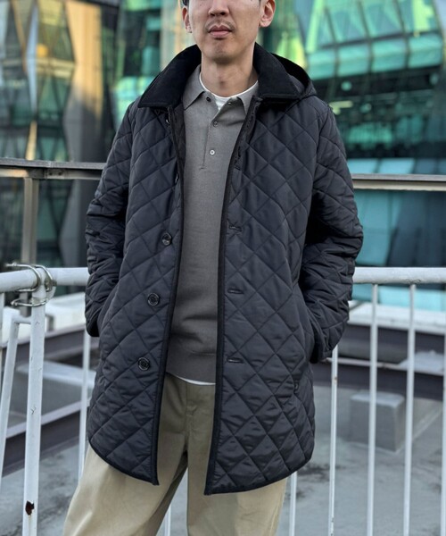 セール】【Traditional weatherwear】別注 DERBY HOOD キルティング