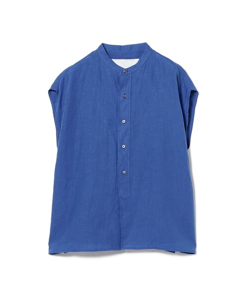TICCA / リネン フレンチスリーブ シャツ［手洗い可］（シャツ