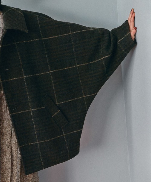 セール】ライトモッサドルマンジャケットコート（ブルゾン）｜niko and