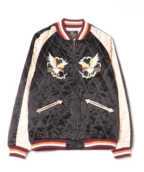 セール】HOUSTON / QUILTING RAYON SOUVENIR JACKET / 51392 / 51393