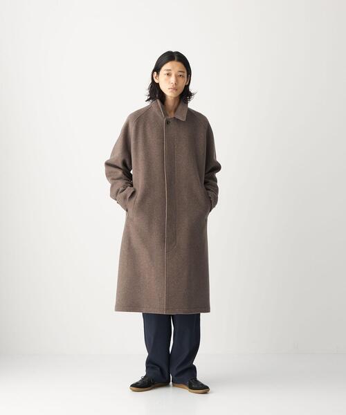 CITEN（シテン）の「＜CITEN（シテン）＞ウール バルカラーコート