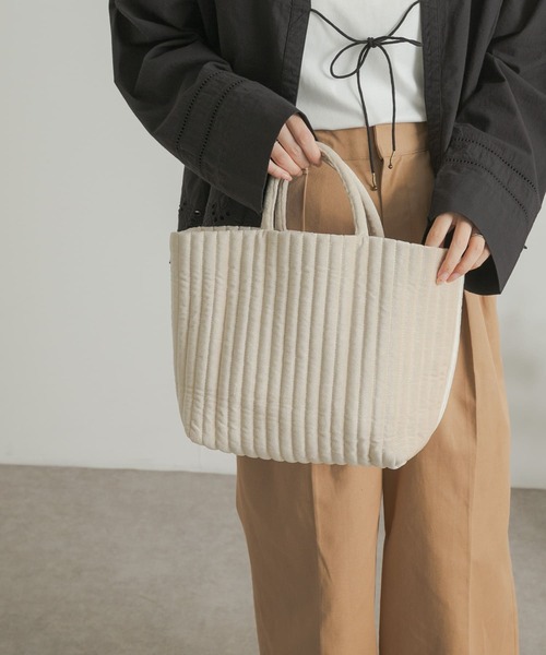 beej（ビージ）の「『別注』beej×DOORS キルティングトート（トート