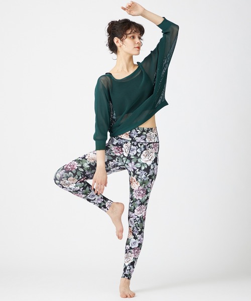 Chacott（チャコット）の「ピオニープリントレギンス（レギンス