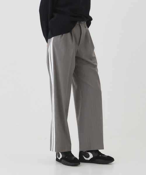 LE CIEL BLEU（ルシェルブルー）の「サイドラインスラックス / Side