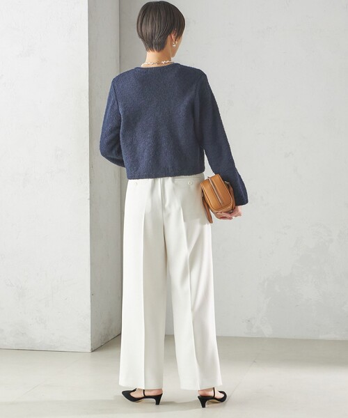 セール】〈手洗い可能〉ミックス ツイード ショート ジャケット