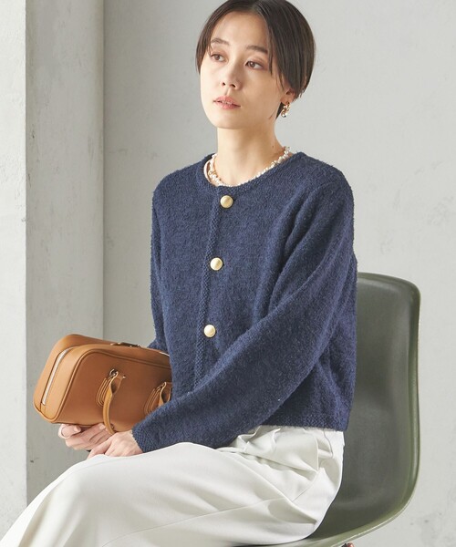 セール】〈手洗い可能〉ミックス ツイード ショート ジャケット