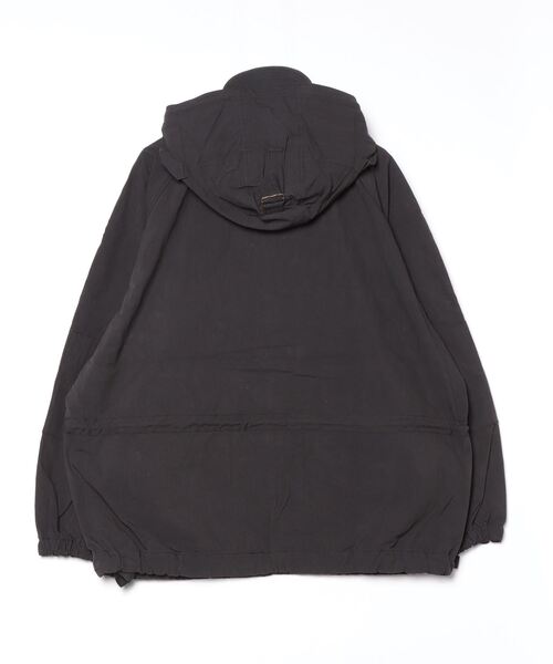セール】【T9】【HOUSTON】N/C SMOCK ZIP PARKA ナイロン×コットン