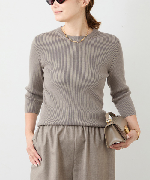 Deuxieme Classe（ドゥーズィエムクラス）の「*Rib クルーネック プル