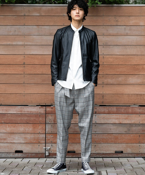 STUDIOUS（ステュディオス）の「【STUDIOUS】ラムレザーシングル