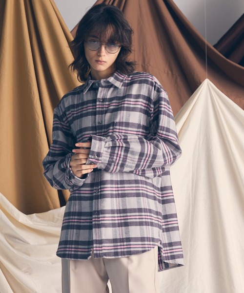 UNISEX》【Italian Dead Stock Fabric】Prime-Over Regular Collar