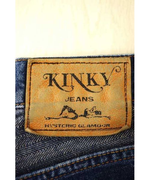 ブランド古着】KINKY JEANS デニムパンツ パッチワーク 切替デザイン