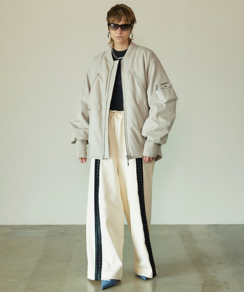 PRANK PROJECT（プランクプロジェクト）の「フェイクレザーMA-1