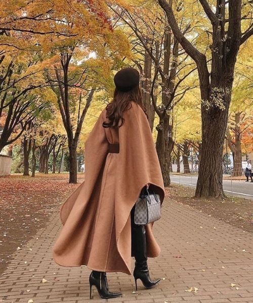 EIMY ISTOIRE（エイミーイストワール）の「ベルト付きマントコート