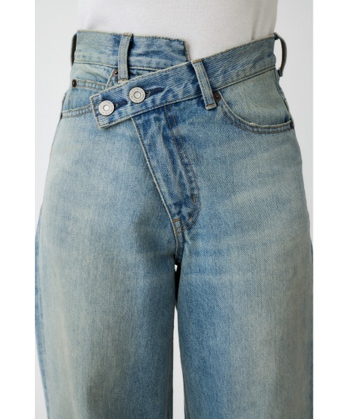 CROSS WAIST WIDE STRAIGHT(S) / クロスウエストワイドストレート