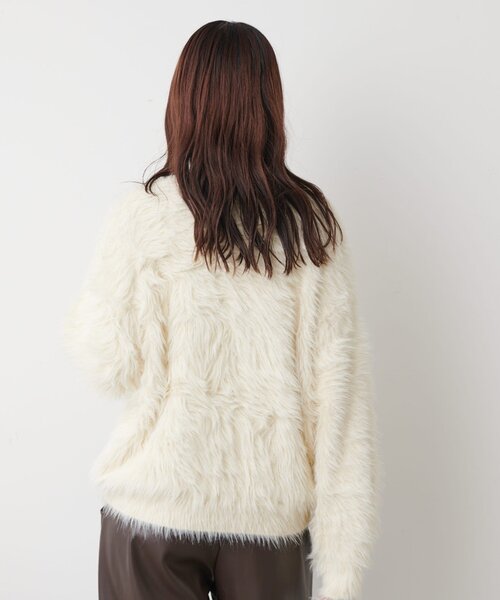 Lui's（ルイス）の「シャギーカーディガン（カーディガン/ボレロ