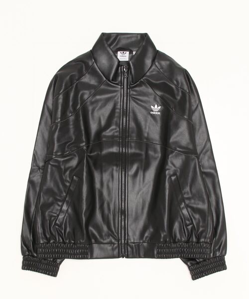 adidas（アディダス）の「フェイクレザージャケット / アディダス