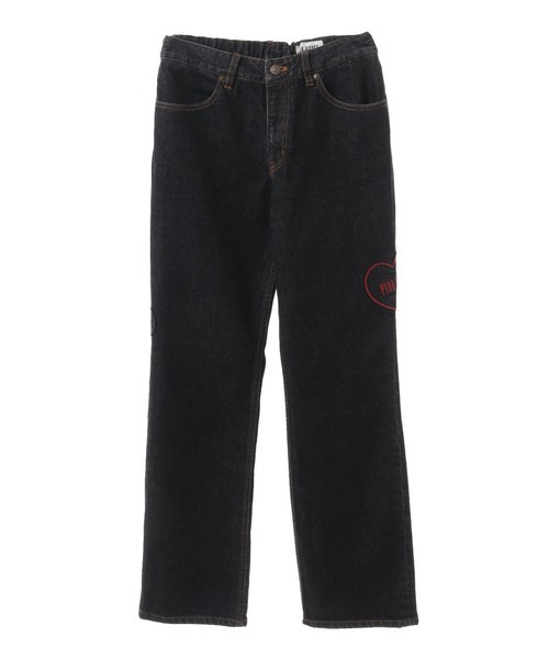 PINK HOUSE（ピンクハウス）の「ハートワッペン使いストレッチデニム