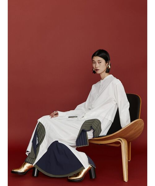 UN3D.（アンスリード）の「LAYER PARTS SK / レイヤーパーツスカート