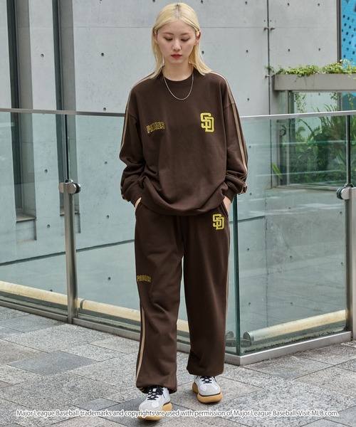 MLB/メジャーリーグベースボール 別注 セットアップ ワッペン刺繍