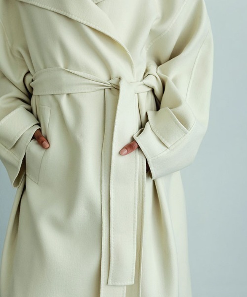 SANTEウーステッドクロークリバーコート（その他アウター）｜ETRE
