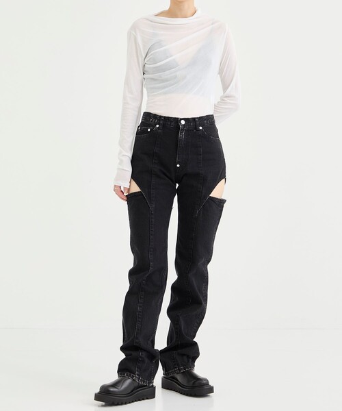 JOHN LAWRENCE SULLIVAN/ジョンローレンスサリバン】WASHED DENIM