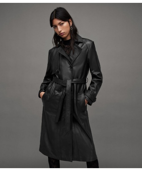 ALLSAINTS（オールセインツ）の「OKENA DOUBLE BREASTED LEATHER