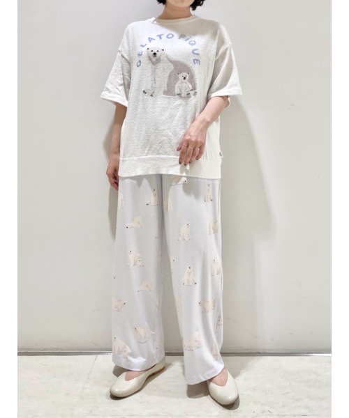 gelato pique（ジェラートピケ）の「【COOL】スムーズィーシロクマ