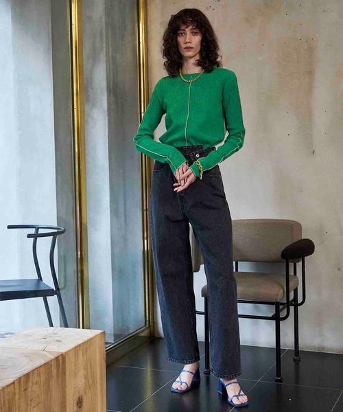 MAISON SPECIAL（メゾンスペシャル）の「High Waist Cocoon Denim