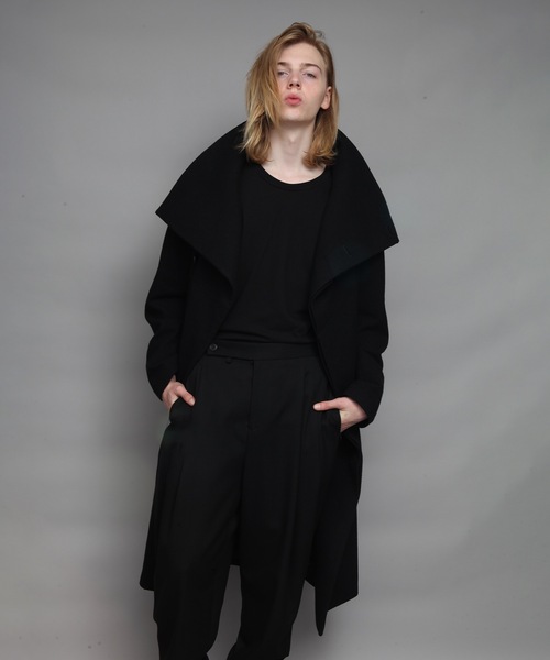 ato（アトウ）の「WOOL STAND COLLAR COAT（トレンチコート）」 - WEAR