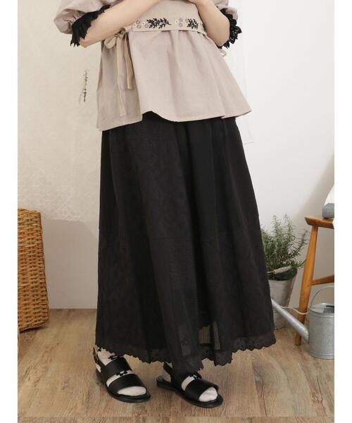 Samansa Mos2（サマンサ モスモス）の「パッチワークメッシュレース