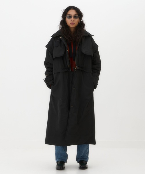 BEEDEN（ビーデン）の「2WAY BLOUSON LONG COAT（ミリタリージャケット