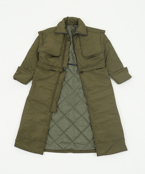 BEEDEN（ビーデン）の「2WAY BLOUSON LONG COAT（ミリタリージャケット