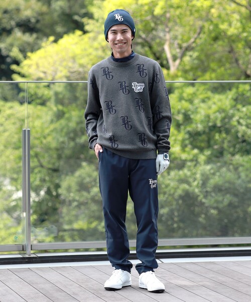 BEAMS GOLF（ビームスゴルフ）の「〈MEN〉ORANGE LABEL / NYロゴ 総柄