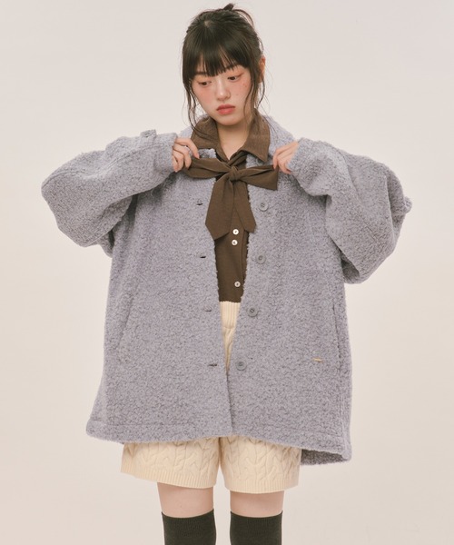 mix color knit jacket / ミックスカラーニットジャケット（その他