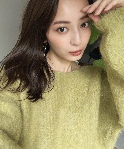 anuans（アニュアンス）の「2wayアルパカ混ニットプルオーバー（ニット