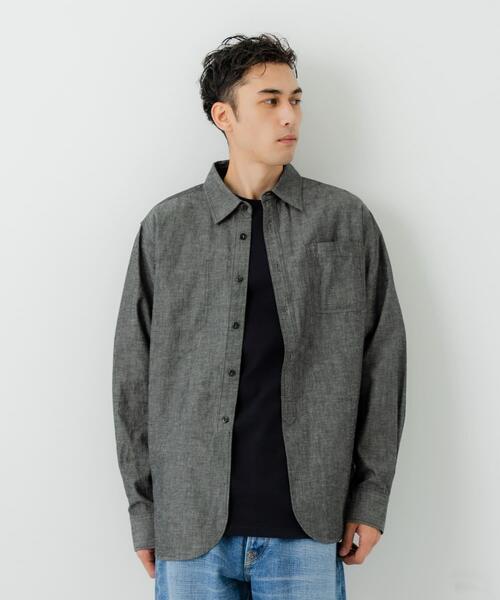 セール】『別注』LE VETEMENT ATLANTIQUE×UR シャンブレーシャツ